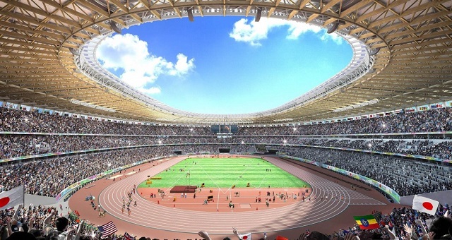 To νέο Εθνικό στάδιο της Ιαπωνίας που θα γίνει για τους Ολυμπιακούς Αγώνες του 2020 θα κοστίσει 1,1 δισ. ευρώ